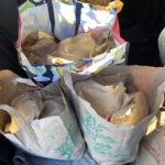 ALJ girls soccer create snack bags