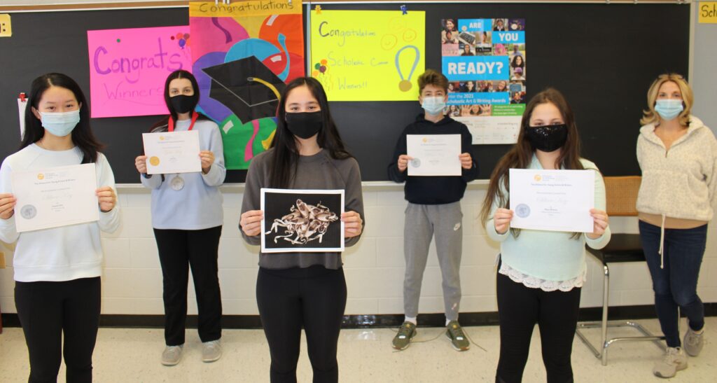 Warren Middle School Scholastic Art and Writing Winners