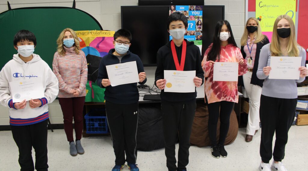 Warren Middle School Scholastic Art and Writing Winners